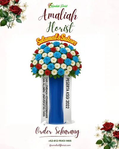 Standing Flower di Perum Bersatu